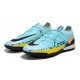 Nike Phantom GT2 Elite TF Low-top Blue Black Yellow Men Soccer Cleats 