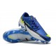 Nike Phantom GT2 FG Low-top Dark Blue White Men Soccer Cleats 