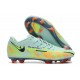 Nike Phantom GT2 FG Low-top Turqoise Green Grey Men Soccer Cleats