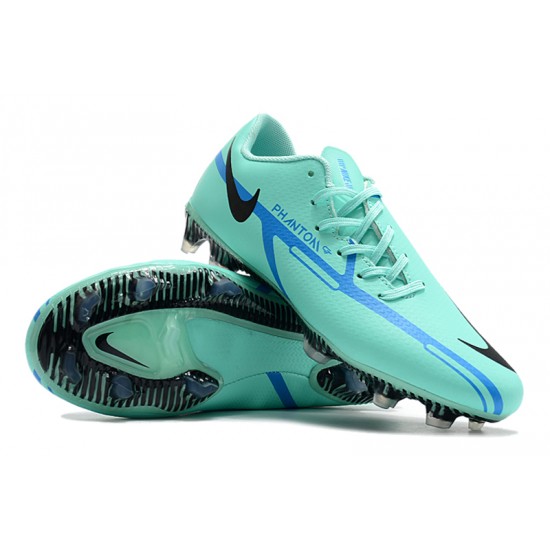 Nike Phantom GT2 FG Low-top Turqoise Men Soccer Cleats