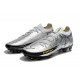 Nike Phantom Scorpion Elite FG Mens Silver Black Soccer Cleats