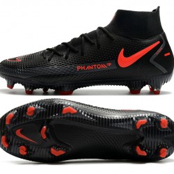 Nike Phantom GT Elite Dynamic Fit FG Black Orange Soccer Cleats