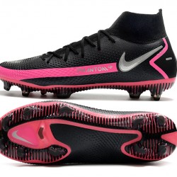 Nike Phantom GT Elite Dynamic Fit FG Black Peach Silver Soccer Cleats