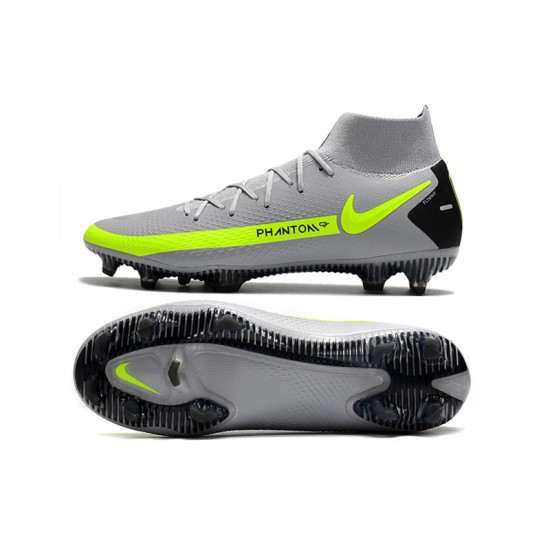 Nike Phantom GT Elite Dynamic Fit FG Green Black Grey Soccer Cleats