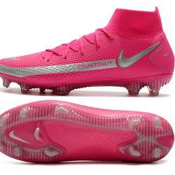 Nike Phantom GT Elite Dynamic Fit FG Peach Silver Soccer Cleats