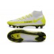 Nike Phantom GT Elite Dynamic Fit FG White Yellow Black Soccer Cleats