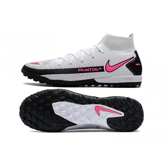 Nike Phantom GT Elite Dynamic Fit TF Black Pink White Soccer Cleats