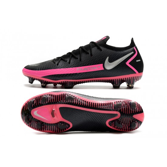 Nike Phantom GT Elite FG Black Peach Silver Soccer Cleats