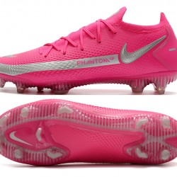 Nike Phantom GT Elite FG Silver Peach Soccer Cleats