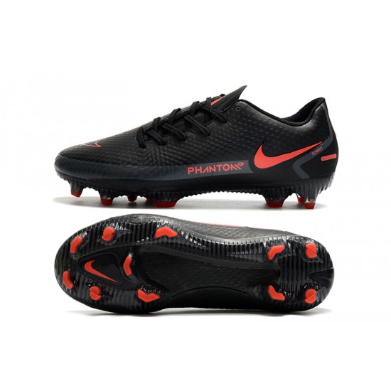 Nike Phantom GT FG Black Orange Soccer Cleats