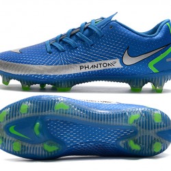 Nike Phantom GT FG Navy Blue White Soccer Cleats