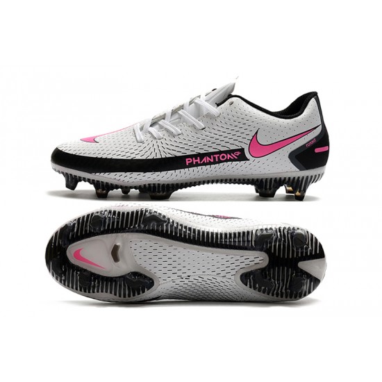 Nike Phantom GT FG Pink Grey Soccer Cleats