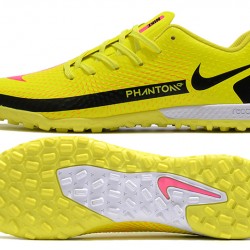 Nike Phantom GT TF Black Yellow Soccer Cleats