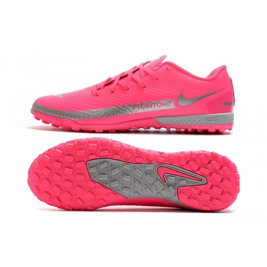 Nike Phantom GT TF Peach Silver Soccer Cleats