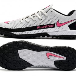 Nike Phantom GT TF White Pink Black Soccer Cleats