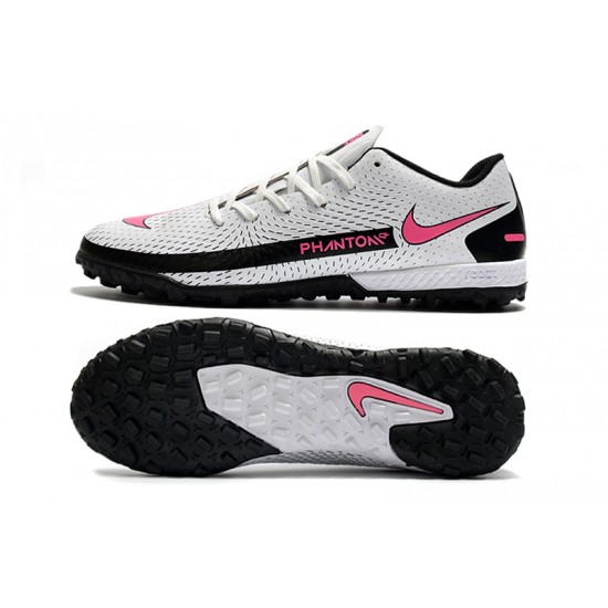 Nike Phantom GT TF White Pink Black Soccer Cleats