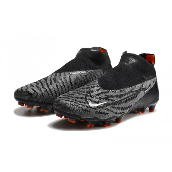 Nike Phantom GX Elite AG Black Orange Women And Men Soccer Shoes