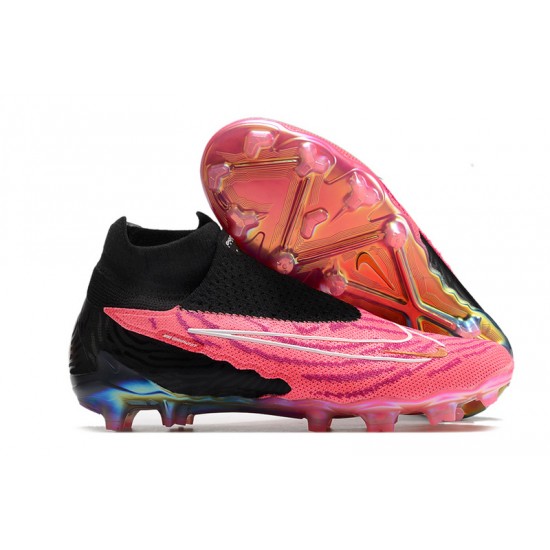 Nike Phantom GX Elite AG Black Pink Women And Men Soccer Shoes