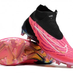 Nike Phantom GX Elite AG Black Pink Women And Men Soccer Shoes
