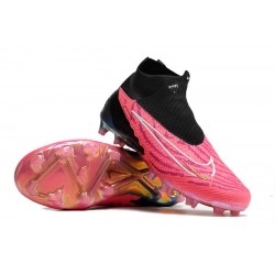 Nike Phantom GX Elite AG Black Pink Women And Men Soccer Shoes