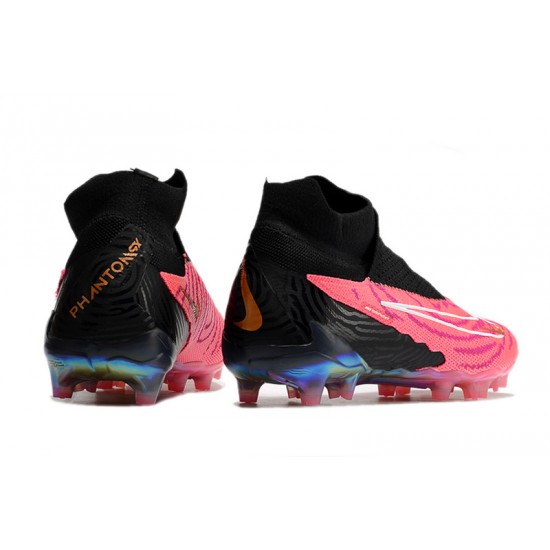 Nike Phantom GX Elite AG Black Pink Women And Men Soccer Shoes