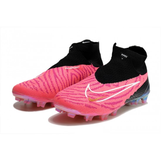 Nike Phantom GX Elite AG Black Pink Women And Men Soccer Shoes