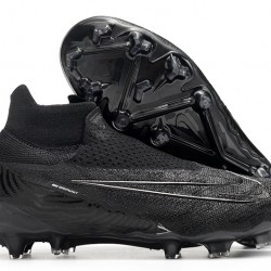 Nike Phantom GX Elite AG Black Women And Men High Soccer Shoes