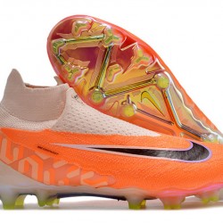 Nike Phantom GX Elite AG Orange White Women And Men Soccer Shoes