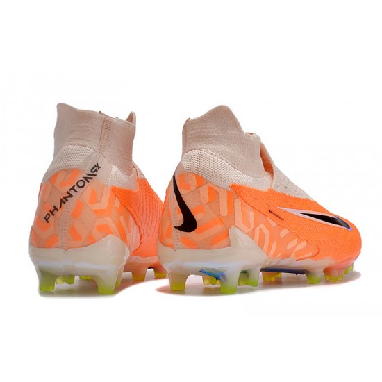 Nike Phantom GX Elite AG Orange White Women And Men Soccer Shoes