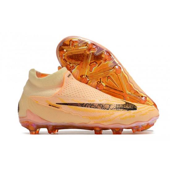 Nike Phantom GX Elite AG Orange Women And Men Soccer Shoes