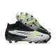 Nike Phantom GX Elite FG Black White Women And Men Soccer Cleats