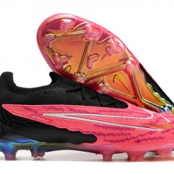 Nike Phantom GX Elite FG Blue Black Pink Women And Men Low Soccer Shoes