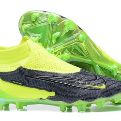 Nike Phantom GX Elite FG Green Dark Blue Women And Men Soccer Cleats 