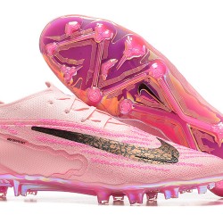 Nike Phantom GX Elite FG High-top Pink Women And Men Soccer Cleats 