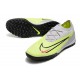 Nike Phantom GX Elite TF Grey Green Women And Men Low Soccer Cleats 