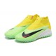 Nike Phantom GX Elite TF High-top Green Yellow Women And Men Soccer Cleats