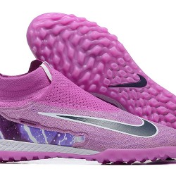 Nike Phantom GX Elite TF High-top Purple Women And Men Soccer Cleats