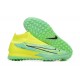 Nike Phantom GX Elite TF High-top Yellow Green Women And Men Soccer Cleats