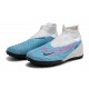 Nike Phantom GX Elite TF White Blue Women And Men Soccer Cleats