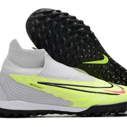 Nike Phantom GX Elite TF White Green Grey Women And Men Soccer Cleats 