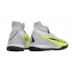 Nike Phantom GX Elite TF White Green Grey Women And Men Soccer Cleats