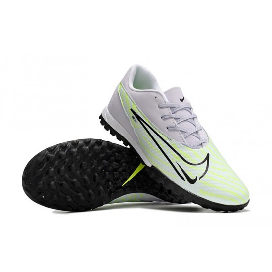 Nike Phantom GX Elite TF White Green Women And Men Soccer Cleats