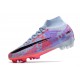 Nike AIR Zoom Vapor 15 MDS Elite FG Purple Peach Black Soccer Cleats