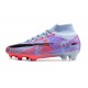 Nike AIR Zoom Vapor 15 MDS Elite FG Purple Peach Black Soccer Cleats