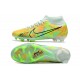 Nike Air Zoom Mercurial Superfly IX Academy FG White Green Black Soccer Cleats