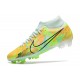 Nike Air Zoom Mercurial Superfly IX Academy FG White Green Black Soccer Cleats