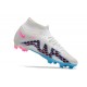 Nike Air Zoom Mercurial Superfly IX Academy High FG Beige Blue Pink Soccer Cleats