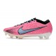 Nike Air Zoom Mercurial Vapor XV Elite FG Black Pink Blue Soccer Cleats