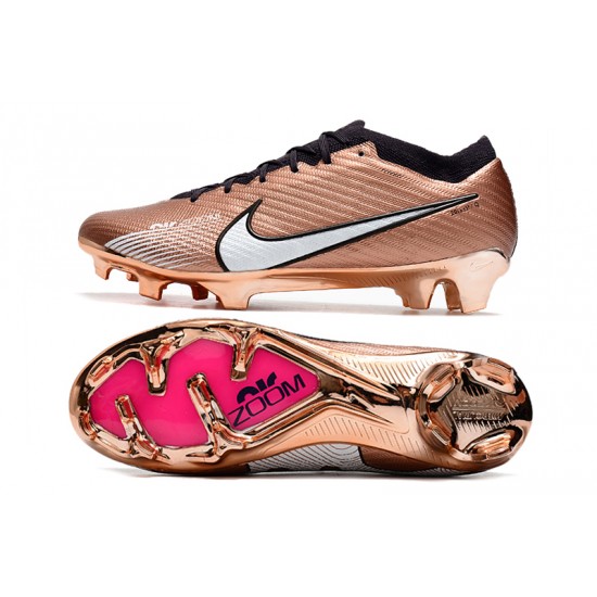 Nike Air Zoom Mercurial Vapor XV Elite FG Generation Pack 2022 Gold White Pink Soccer Cleats