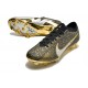 Nike Air Zoom Mercurial Vapor XV Elite FG Gold Black Soccer Cleats